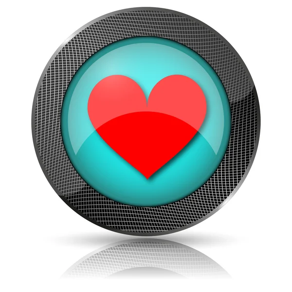 Heart icon — Stock Photo, Image