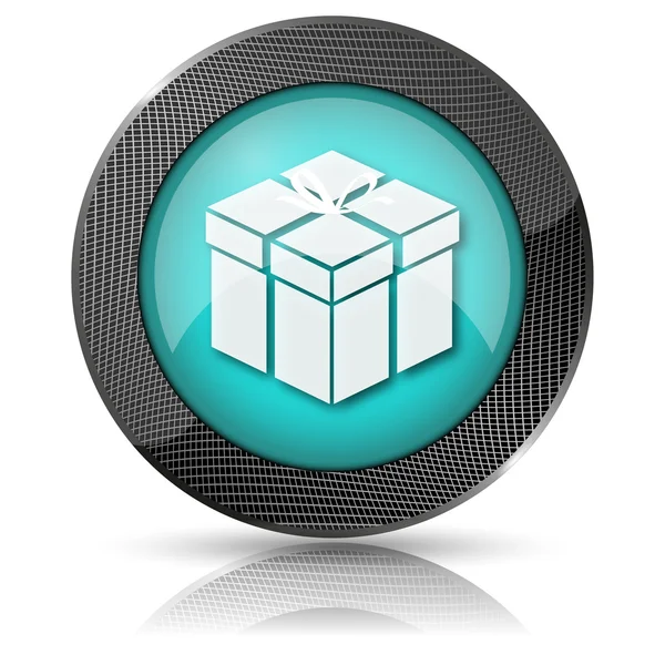 Gift icon — Stock Photo, Image