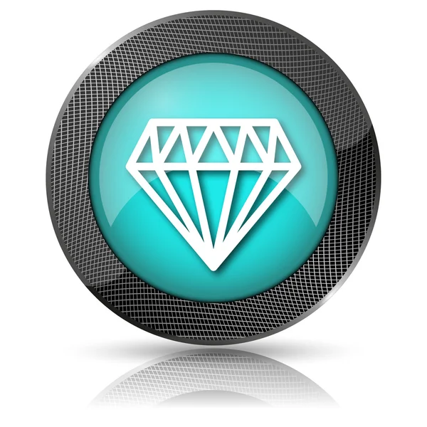 Diamantpictogram — Stockfoto