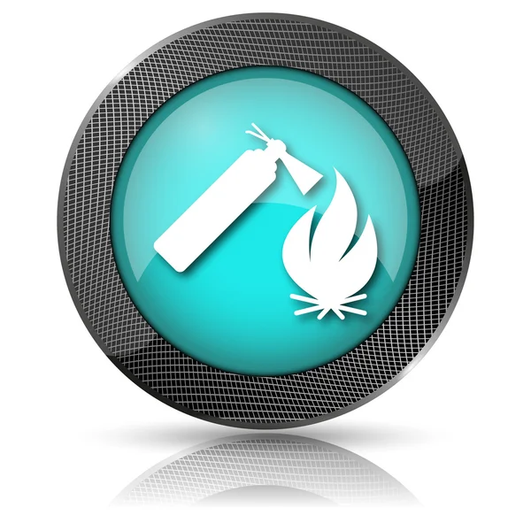 Fire icon — Stock Photo, Image