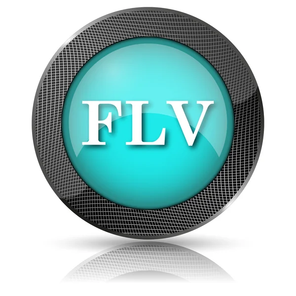 Icona FLV — Foto Stock