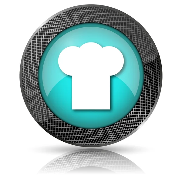 Chef-kok pictogram — Stockfoto