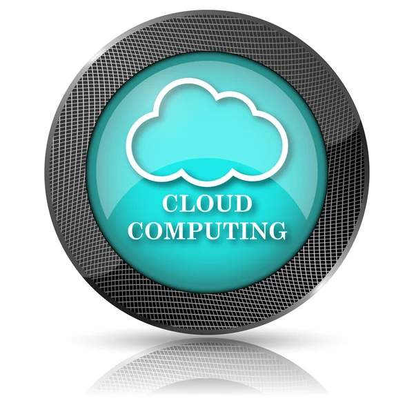 Icona del cloud computing — Foto Stock