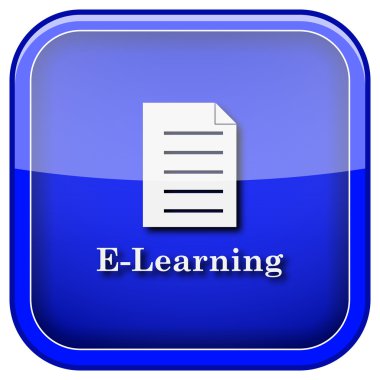 e-öğrenme simgesi