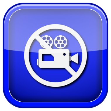 yasak video kamera simgesi