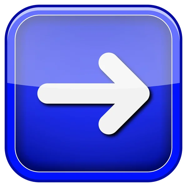 Right arrow icon — Stock Photo, Image