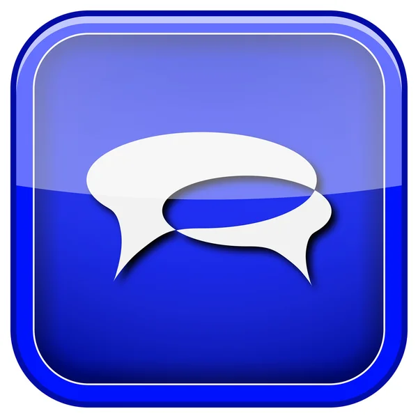 Chat bubbles icon — Stock Photo, Image