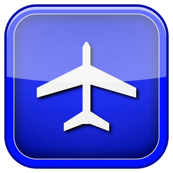 Plane icon — Stock Photo, Image