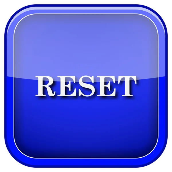 Ícone de reset — Fotografia de Stock