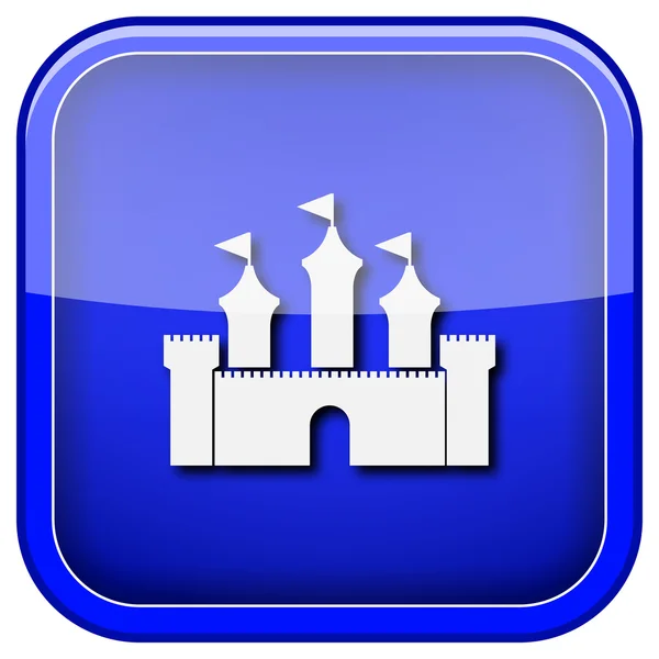 Icono del castillo — Foto de Stock