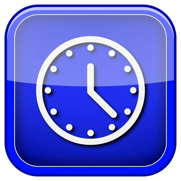 Clock icon — Stock Photo, Image