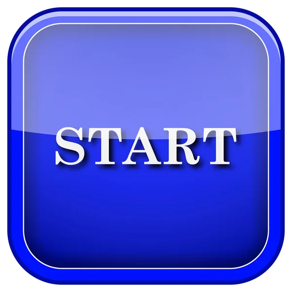 Start icon — Stock Photo, Image