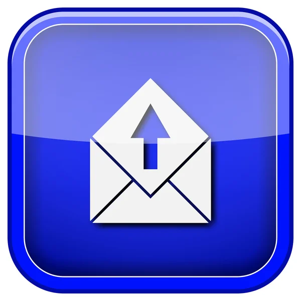 E-Mail-Symbol versenden — Stockfoto