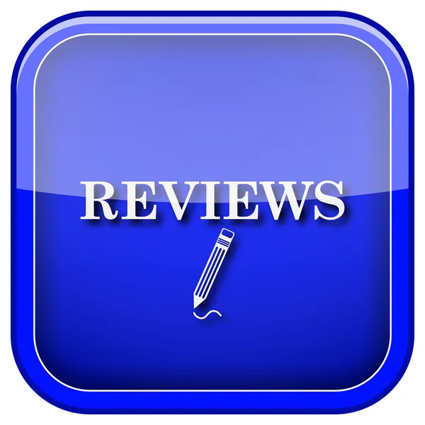 Reviews icon — Stock Photo, Image