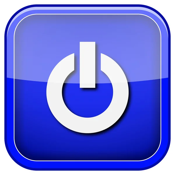 Botón de encendido icono —  Fotos de Stock