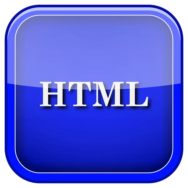 HTML ikona — Stock fotografie