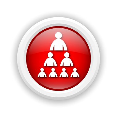 Kuruluş şeması kişi simgesi