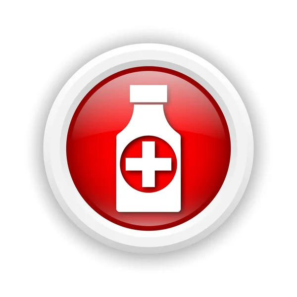 Pills bottle icon — Stock Photo, Image
