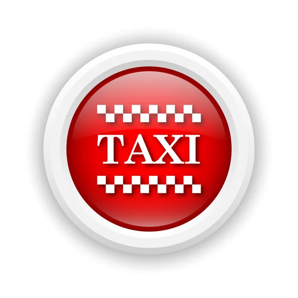 Таксі значок — стокове фото