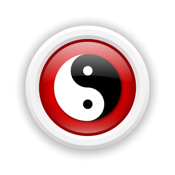 Ying yang icon — Stock Photo, Image