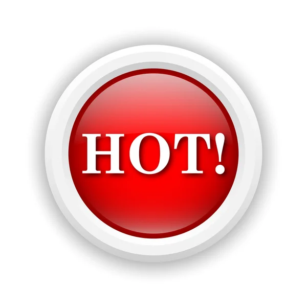 Hot icon — Stock Photo, Image