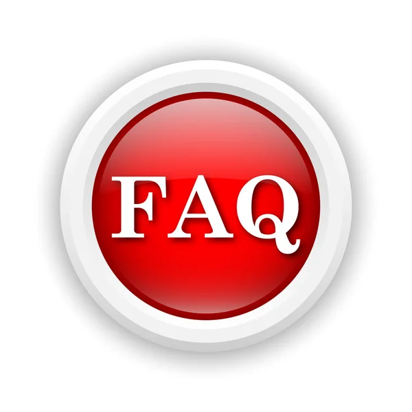 Icona faq — Foto Stock