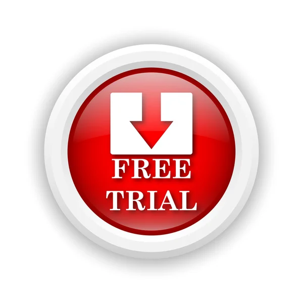 Free trial icon — Stock Photo, Image