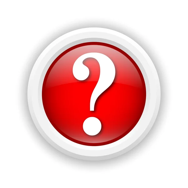 Question mark icon — Stock Photo, Image