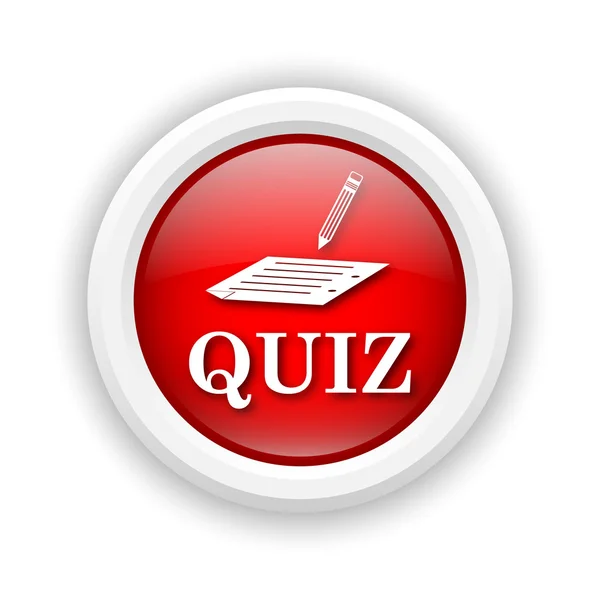 Quiz icon — Stock Photo, Image