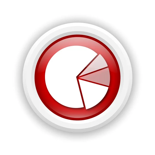 Chart pie icon — Stock Photo, Image