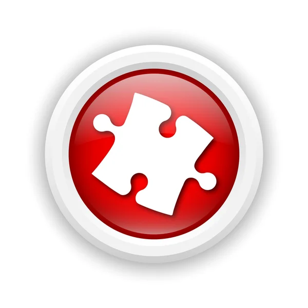 Puzzle piece icon — Stock Photo, Image