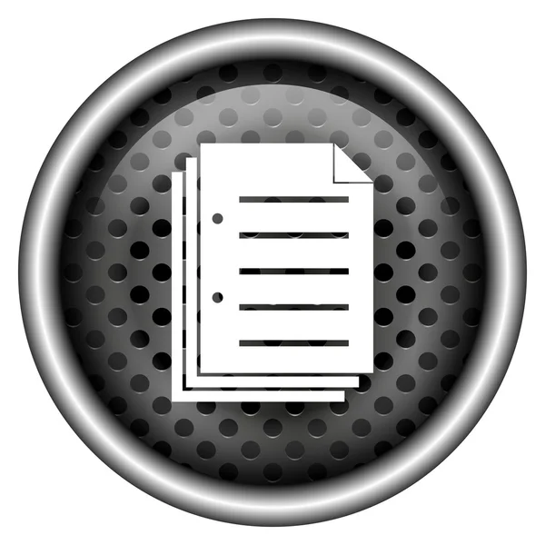 Document icon — Stock Photo, Image