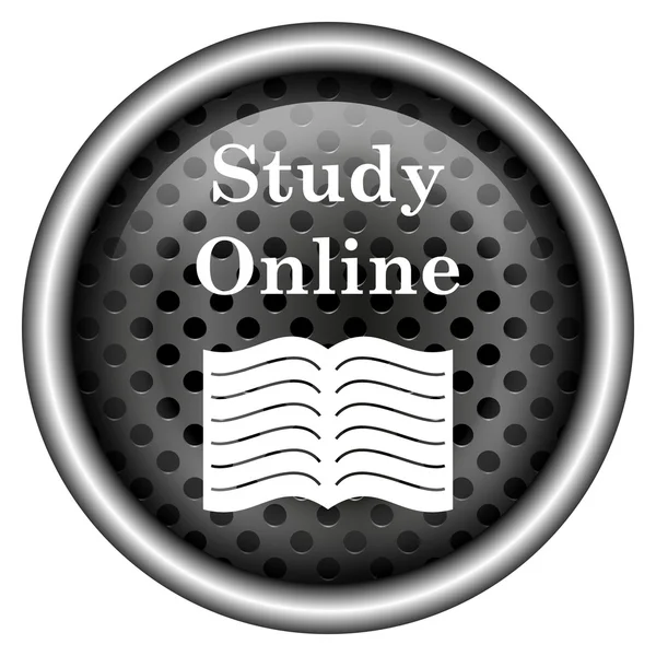 Study online icon — Stock Photo, Image