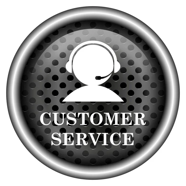 Ikone des Kundendienstes — Stockfoto