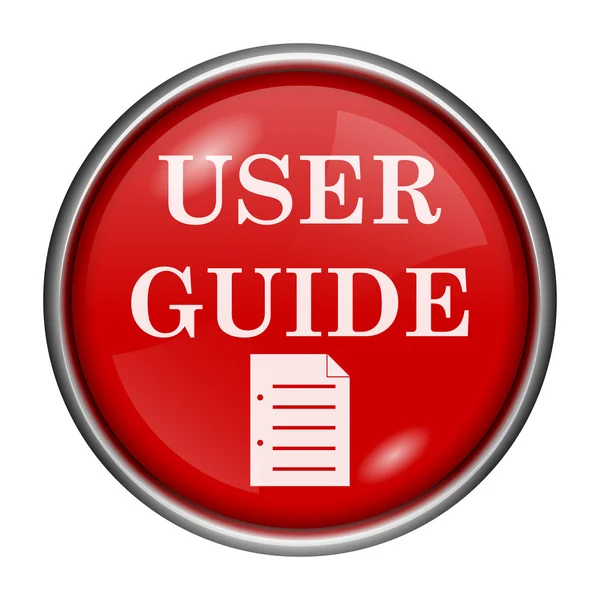 User guide ikonen — Stockfoto