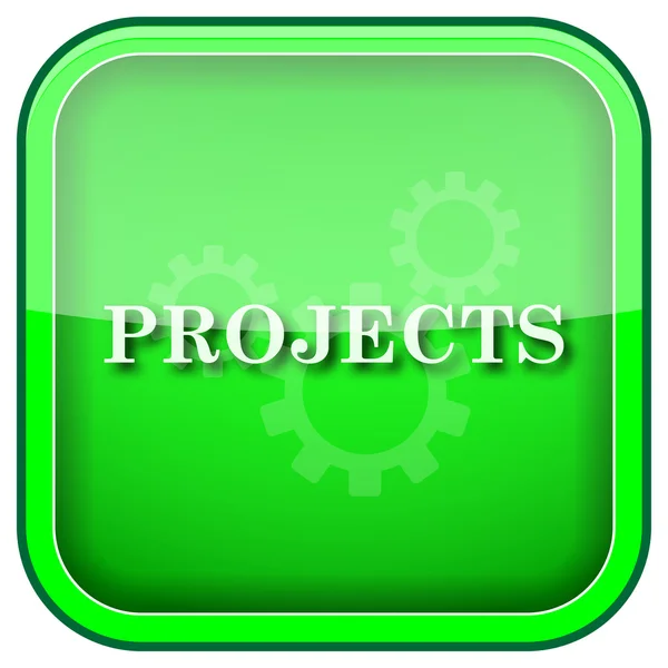 Ícone de projetos — Fotografia de Stock