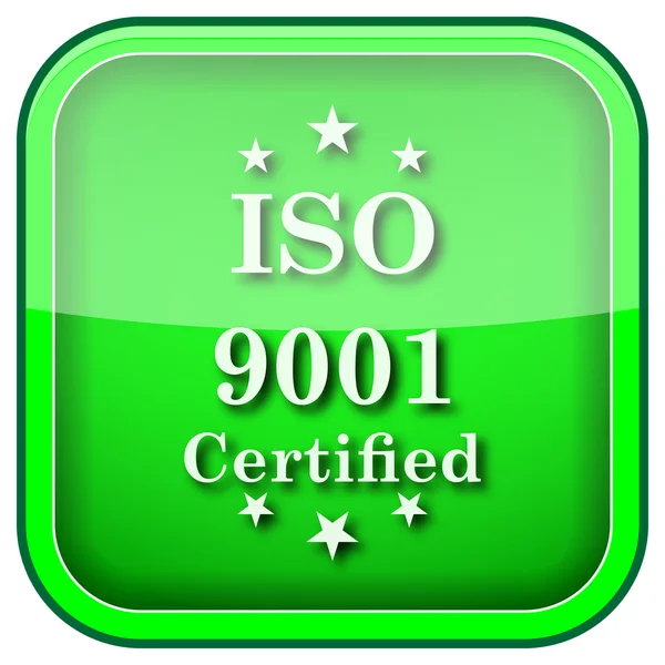 ISO9001-ikonen — Stockfoto