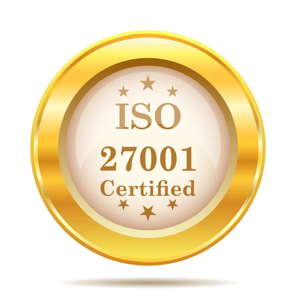 Ikona iso 27001 — Stock fotografie