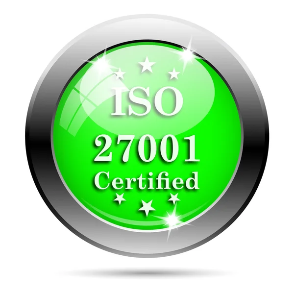 ISO 27001 icon — Stock Photo, Image