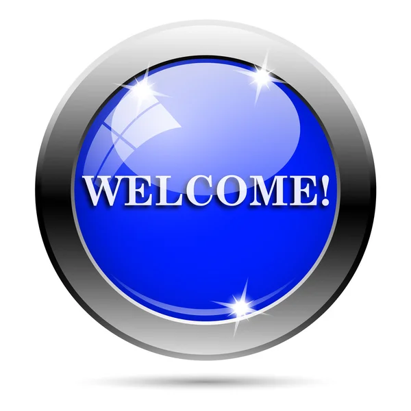 Welcome icon — Stock Photo, Image