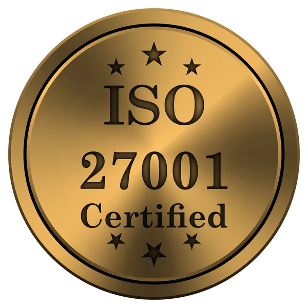 ISO 27001 icono — Foto de Stock