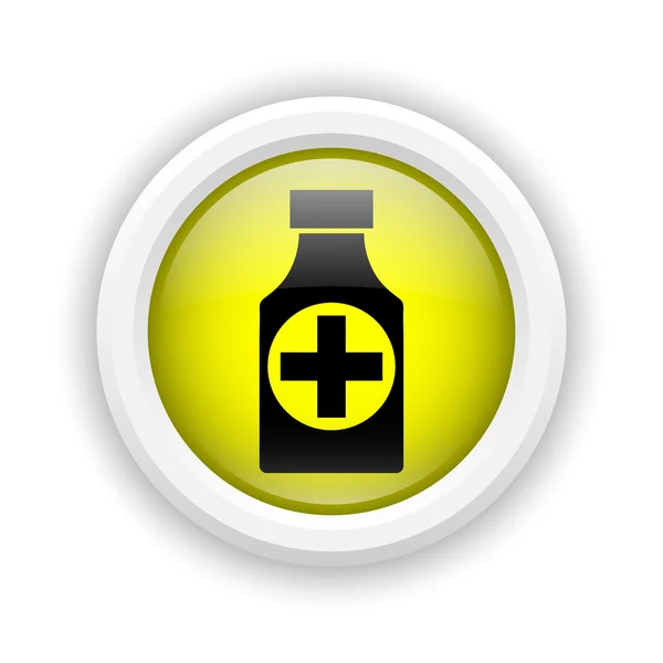 Pills bottle icon — Stock Photo, Image