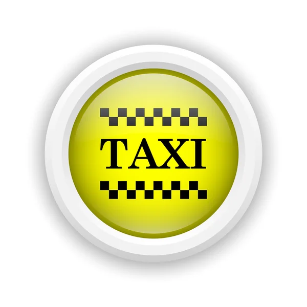 Ikona taxi — Stock fotografie