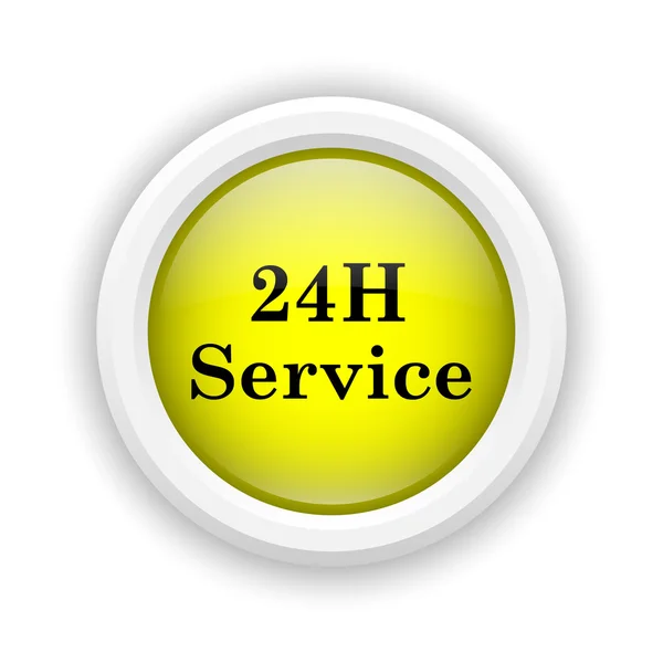 Pictogram van de service 24h — Stockfoto