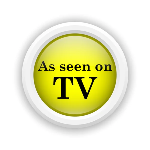 As seen on TV icon — Stock Photo, Image