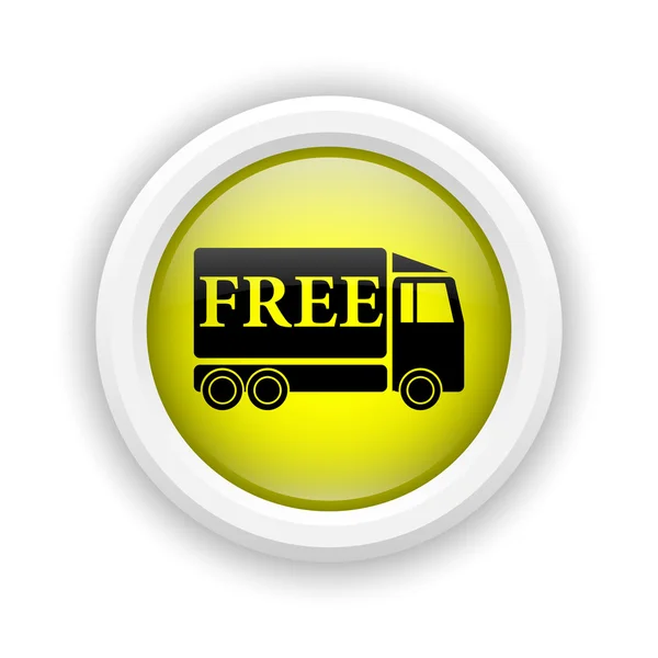 Free delivery truck icon — Stock Photo, Image