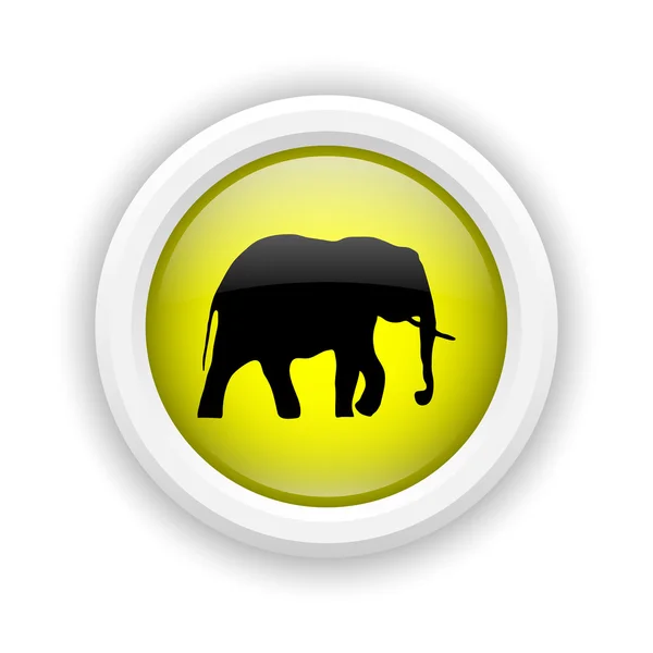 Icona elefante — Foto Stock