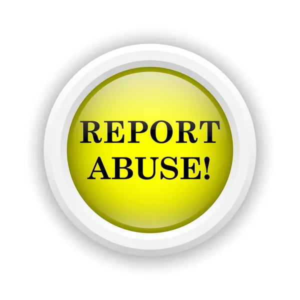 Report abuse icon — Stock Photo, Image