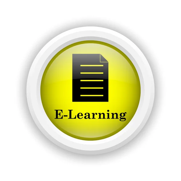 Icône e-learning — Photo