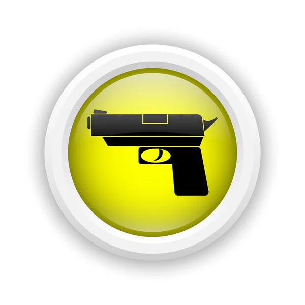 Pistool-pictogram — Stockfoto